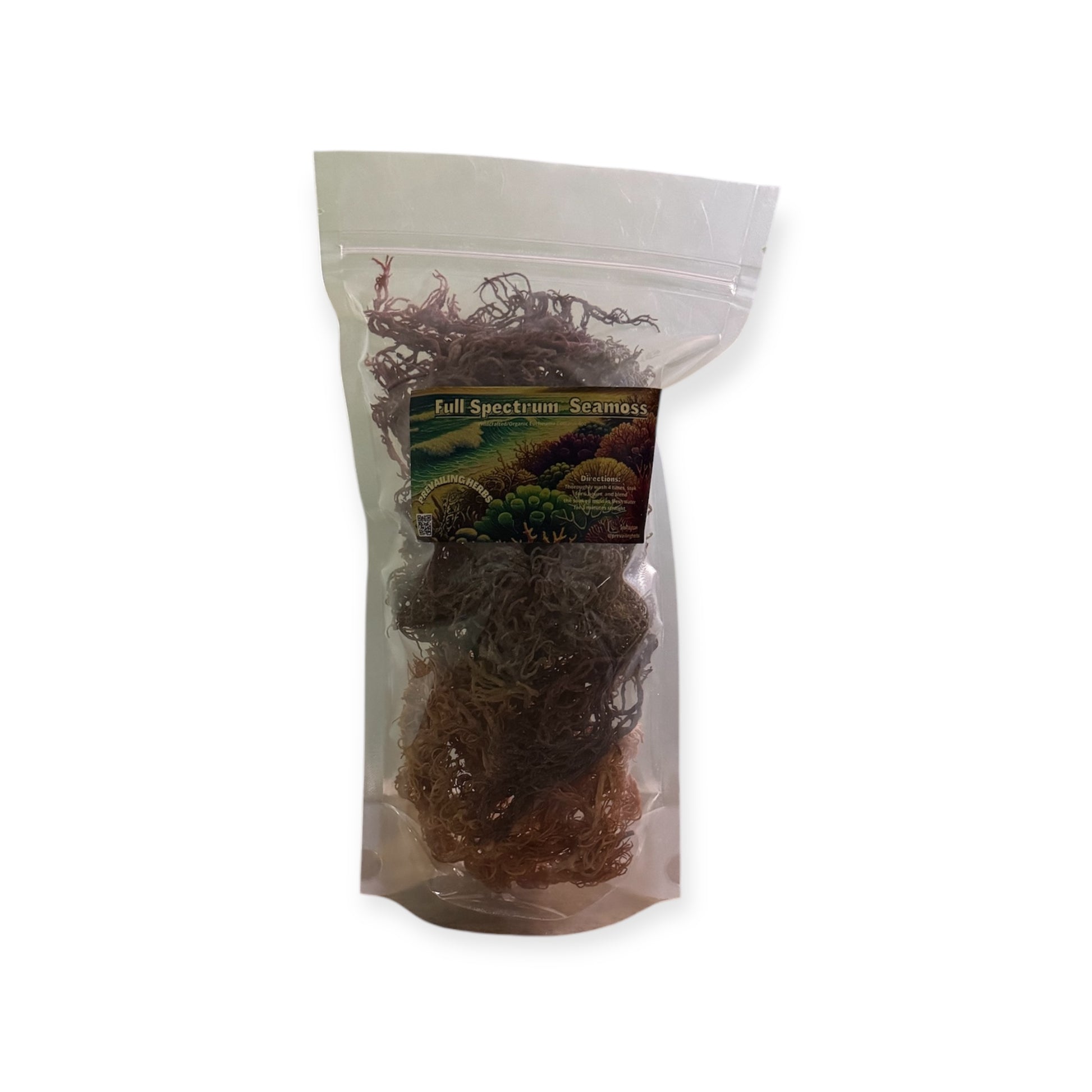 Raw Organic St. Lucia Sea Moss - Eucheuma Cottonii - PREVAILING HERBS LLC