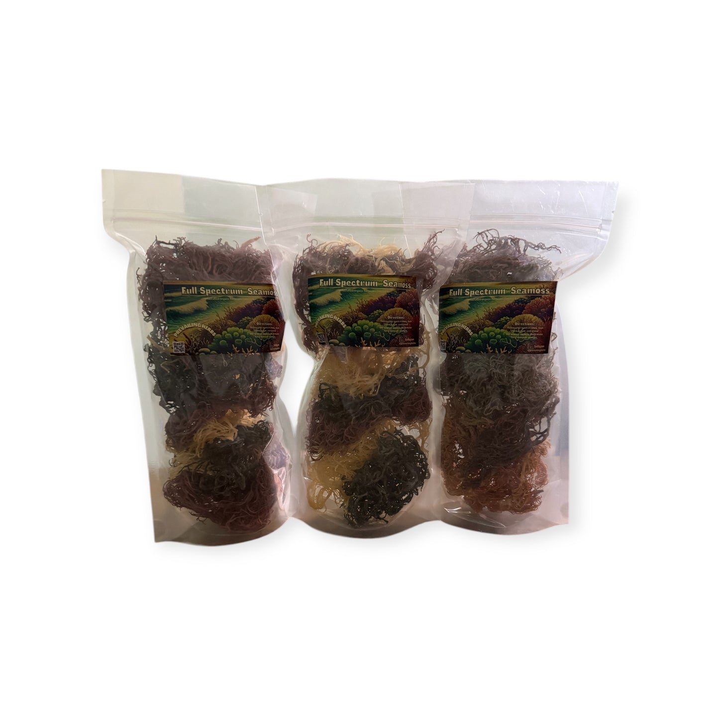 Raw Organic St. Lucia Sea Moss - Eucheuma Cottonii - PREVAILING HERBS LLC