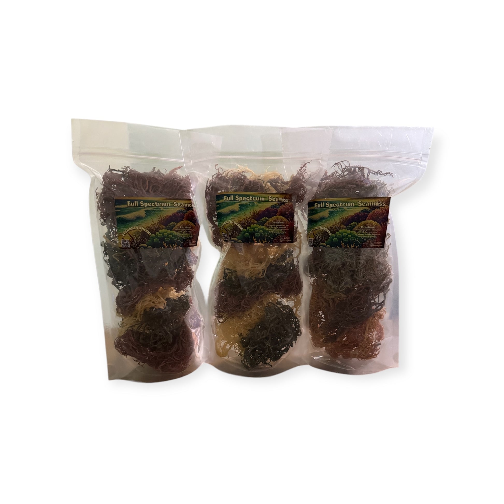Raw Organic St. Lucia Sea Moss - Eucheuma Cottonii - PREVAILING HERBS LLC