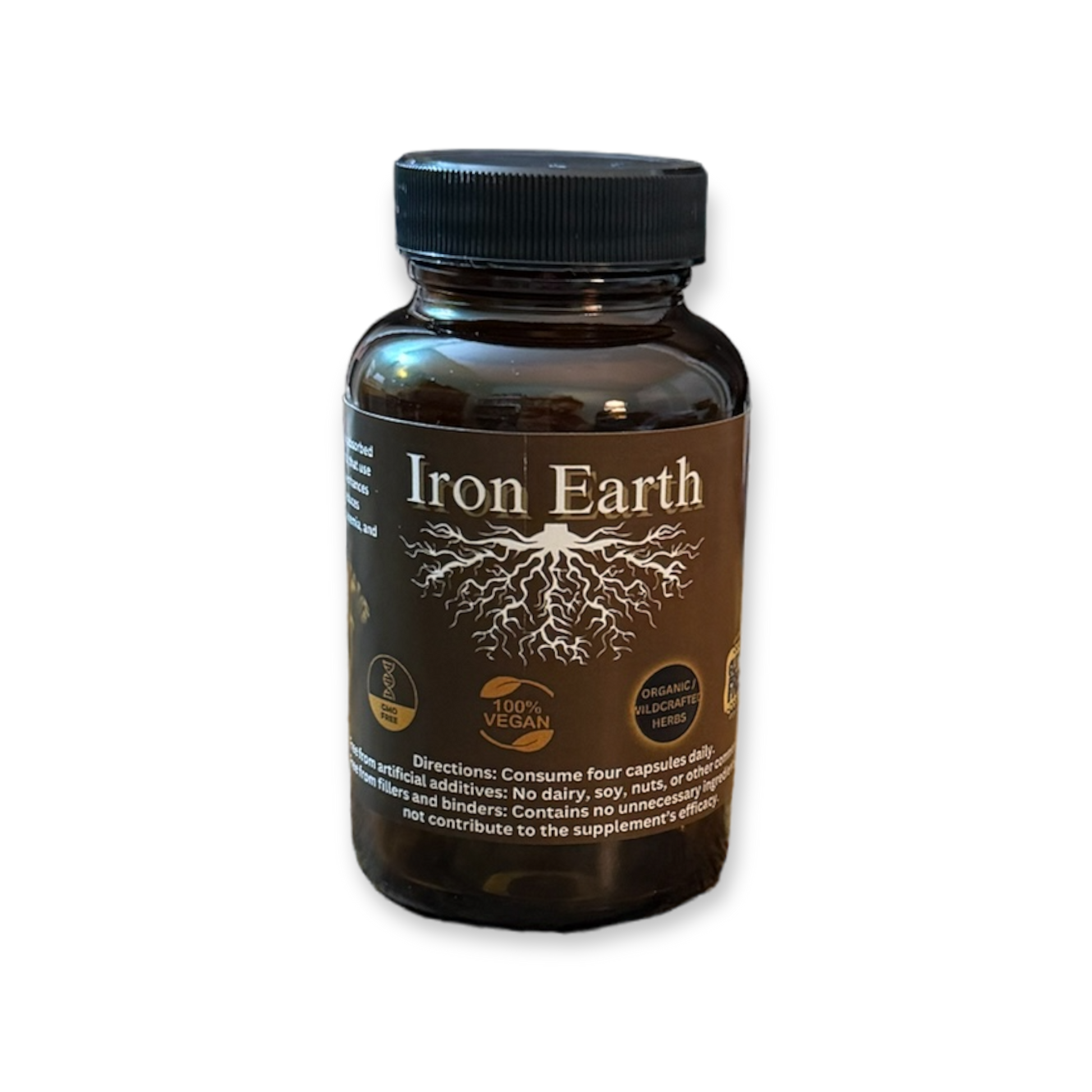 Plant-Based Iron Supplement - Iron Earth - PREVAILING HERBS LLC